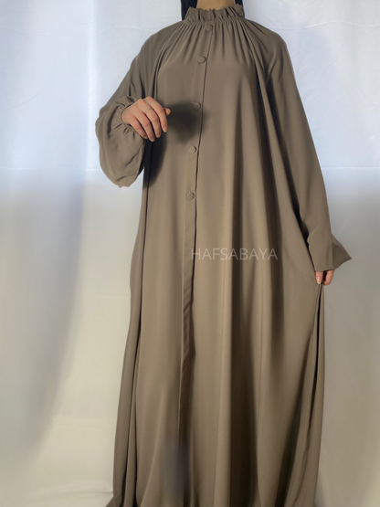 Abaya Elena - Élégance moderne et coupe fluide