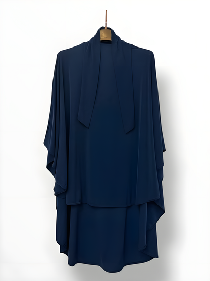 Khimar carré en jersey