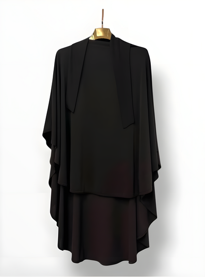 Khimar carré en jersey