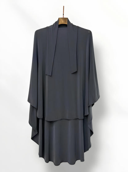 Khimar carré en jersey