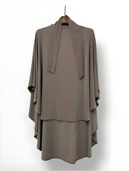 Khimar carré en jersey