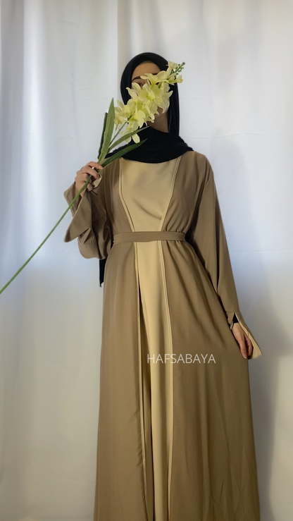 Ensemble Abaya Kimono – Élégant et leger