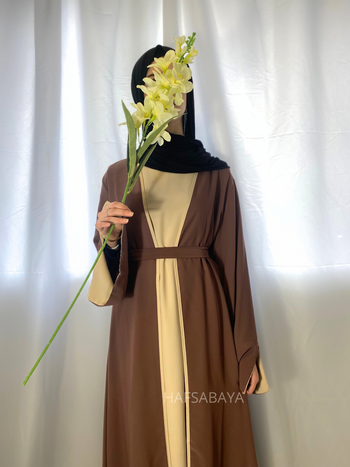 Ensemble Abaya Kimono – Élégant et leger